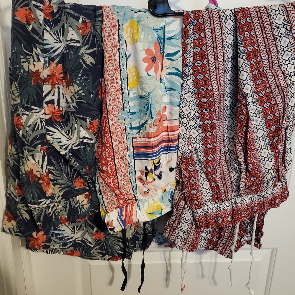 Sleep By Cacique sleep pants- 3 pairs